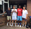 Finalists at the 2014 Men's Doubles Club Championship