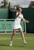 Amy Ellis in action at the Road To Wimbledon 2008.